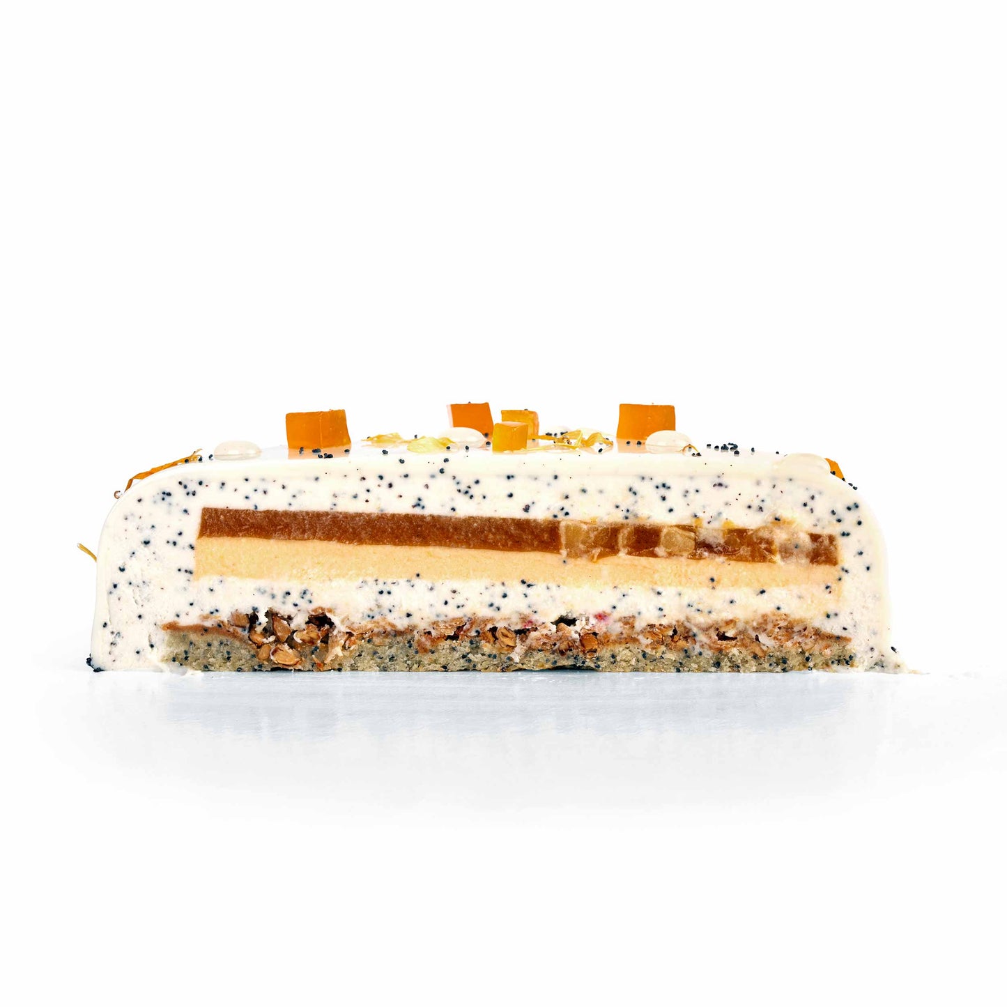 Tort Makowy z Morelą i Kalamanshi - 1kg