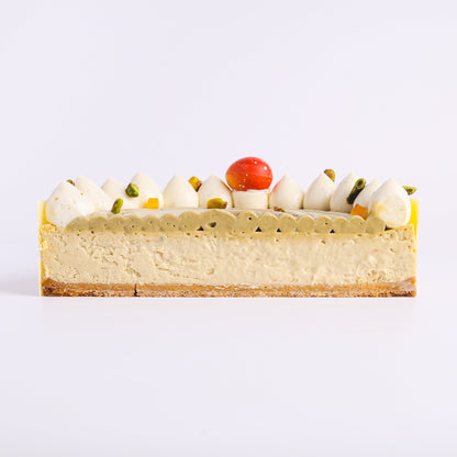 Sernik pistacjowy