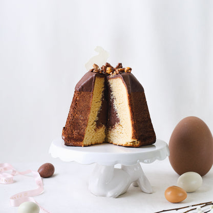Babka waniliowa kawowo-orzechowa